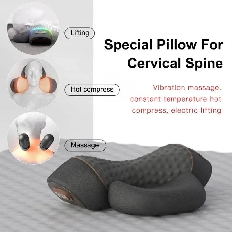 Cervical Neck Support Pillow – Orthopedic Massage Cushion